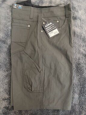 KUHL Revolvr Short Men's 40 x 10" Gotham Grey NWT UPF 50+ Quick Dry 5228